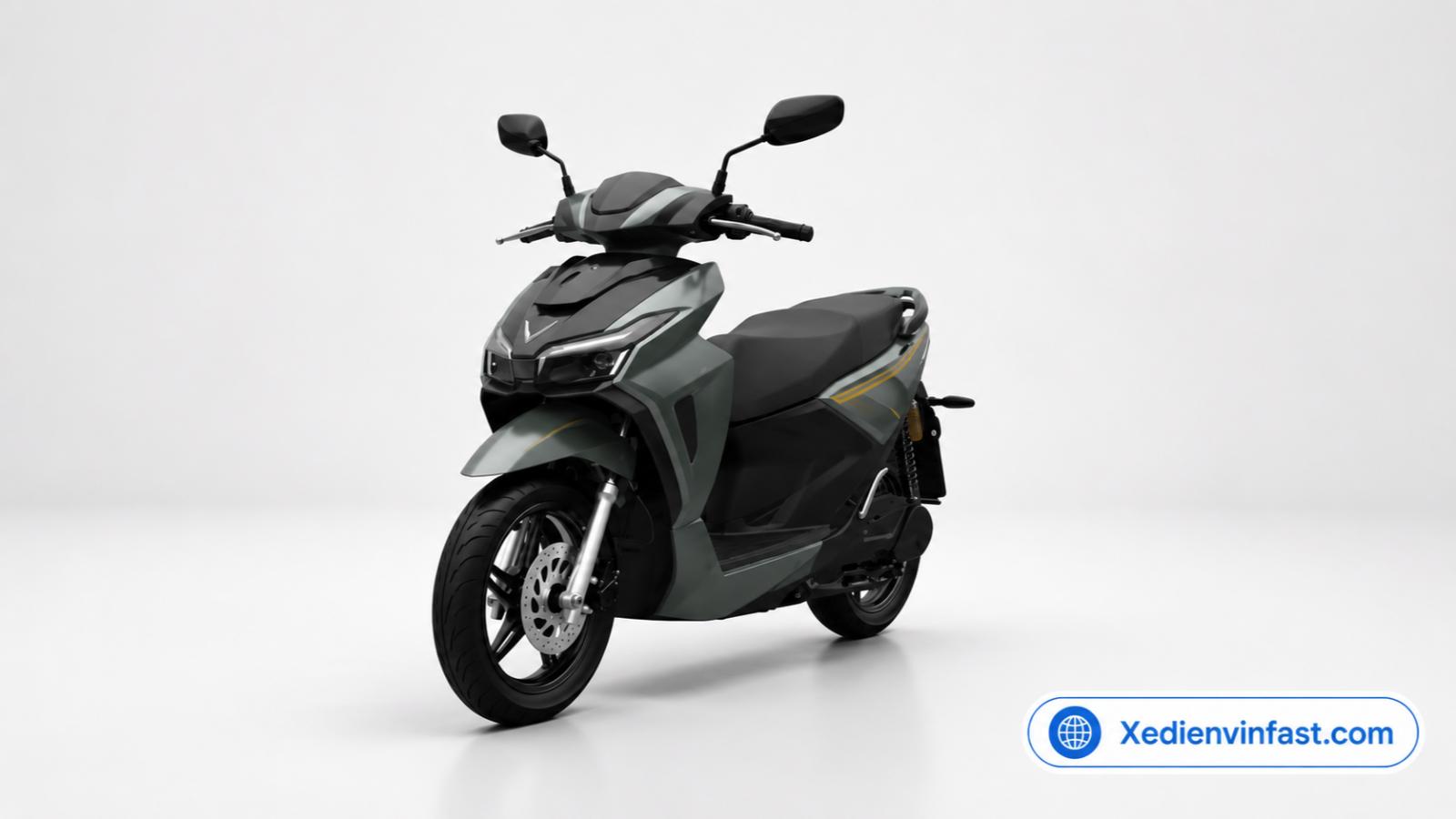 Xe máy điện Vinfast Kinet (2 pin) (đổi pin), loại pin 1.5 kWh LFP, tùy chọn kèm pin hoặc thuê pin