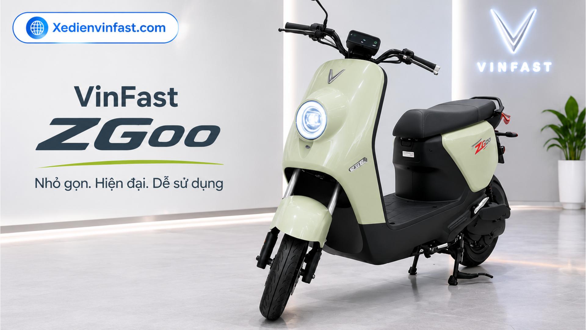 Xe máy điện VinFast ZGoo pin LFP 1,2 kWh: Thông số, giá bán và ưu đãi mới nhất